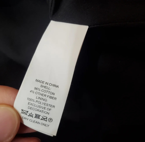 Kate Spade Blossom Trim Tweed Black Sleeveless Dress. Textured. Size 6. - Picture 7 of 10